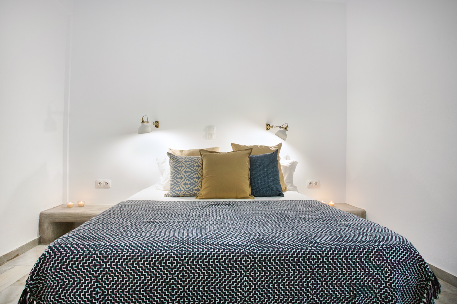 Suite 1 — Garden view suite at Aspries Suites Paros, 28 m², up to 3 guests
